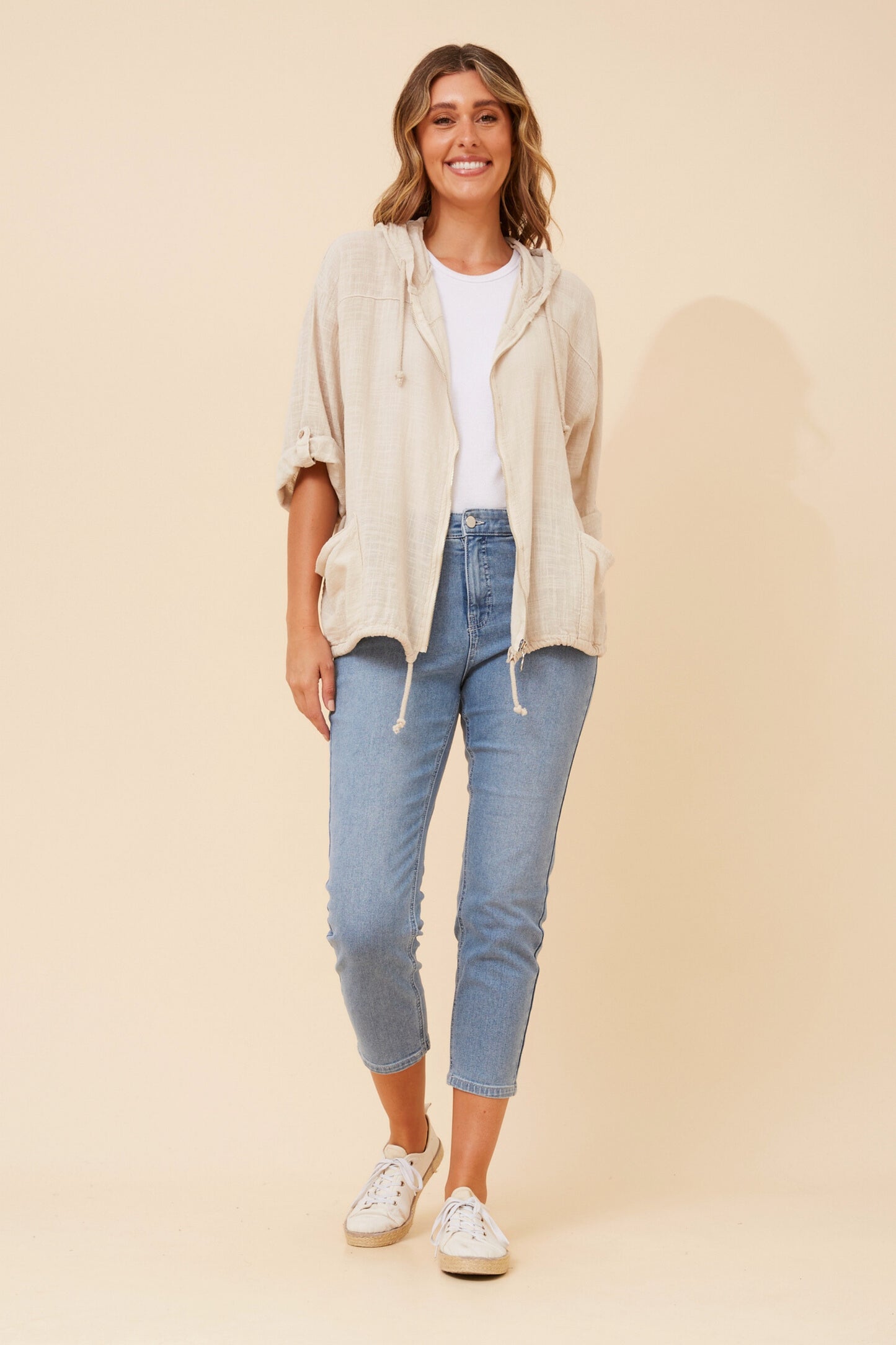 MARISSA JACKET - LINEN