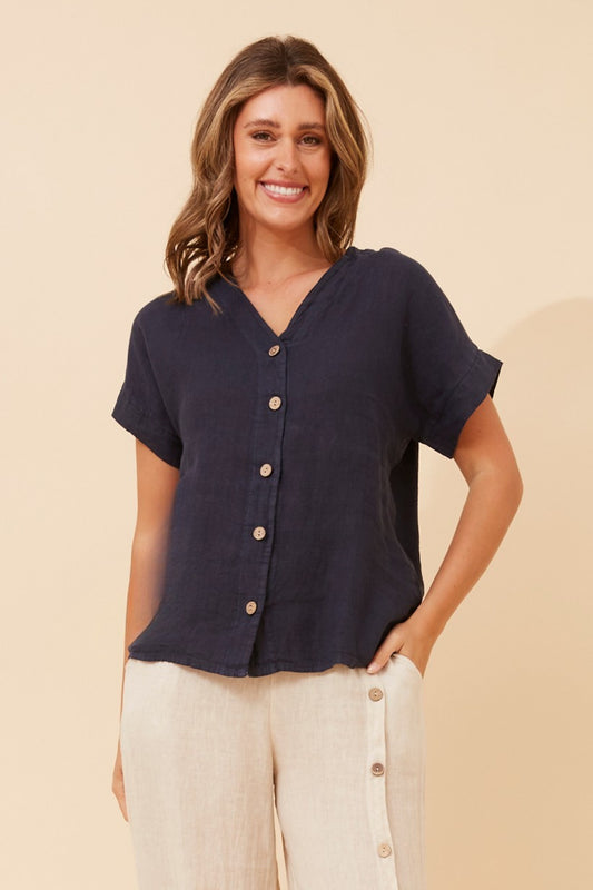 KERRY TOP - NAVY