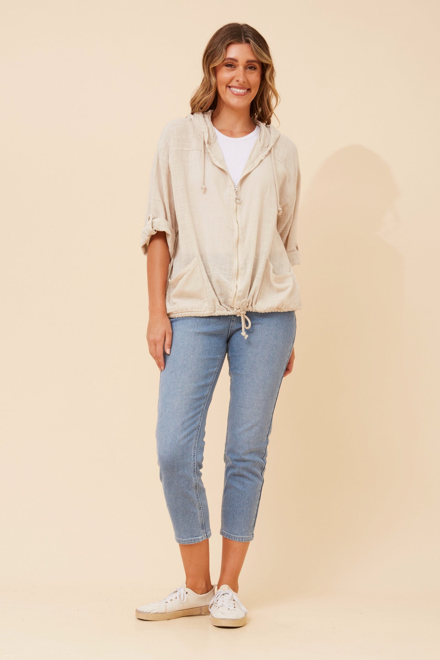 MARISSA JACKET - LINEN