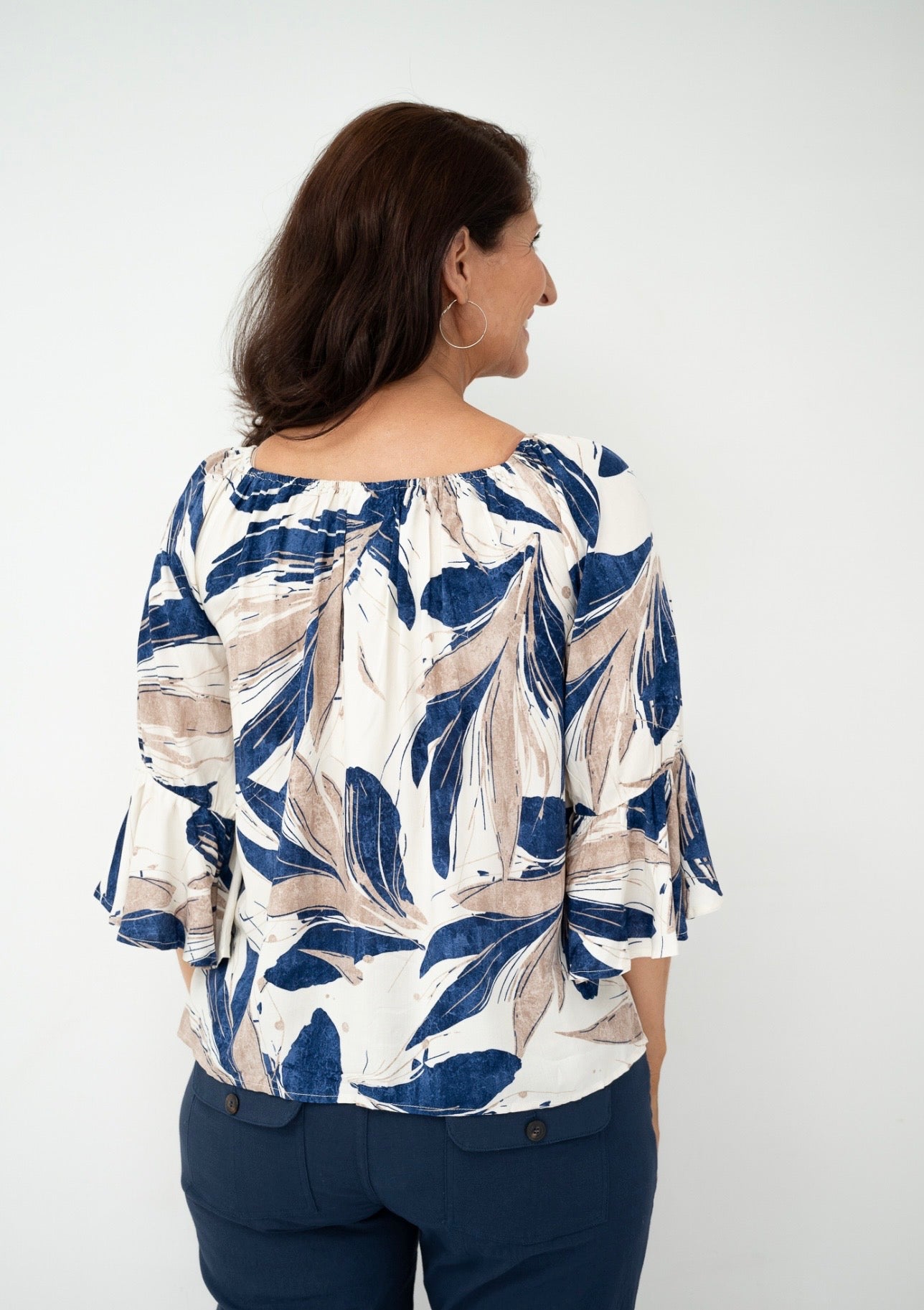 KALENE TOP - BLUE