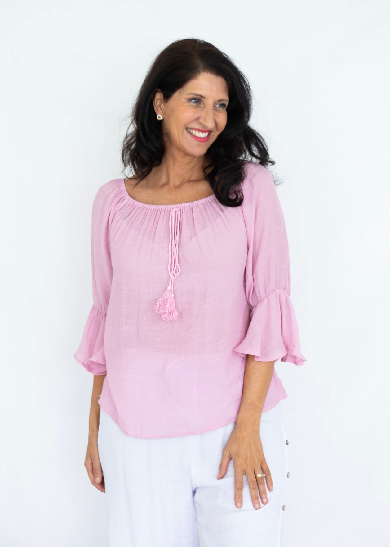 GWEN TOP - BABY PINK