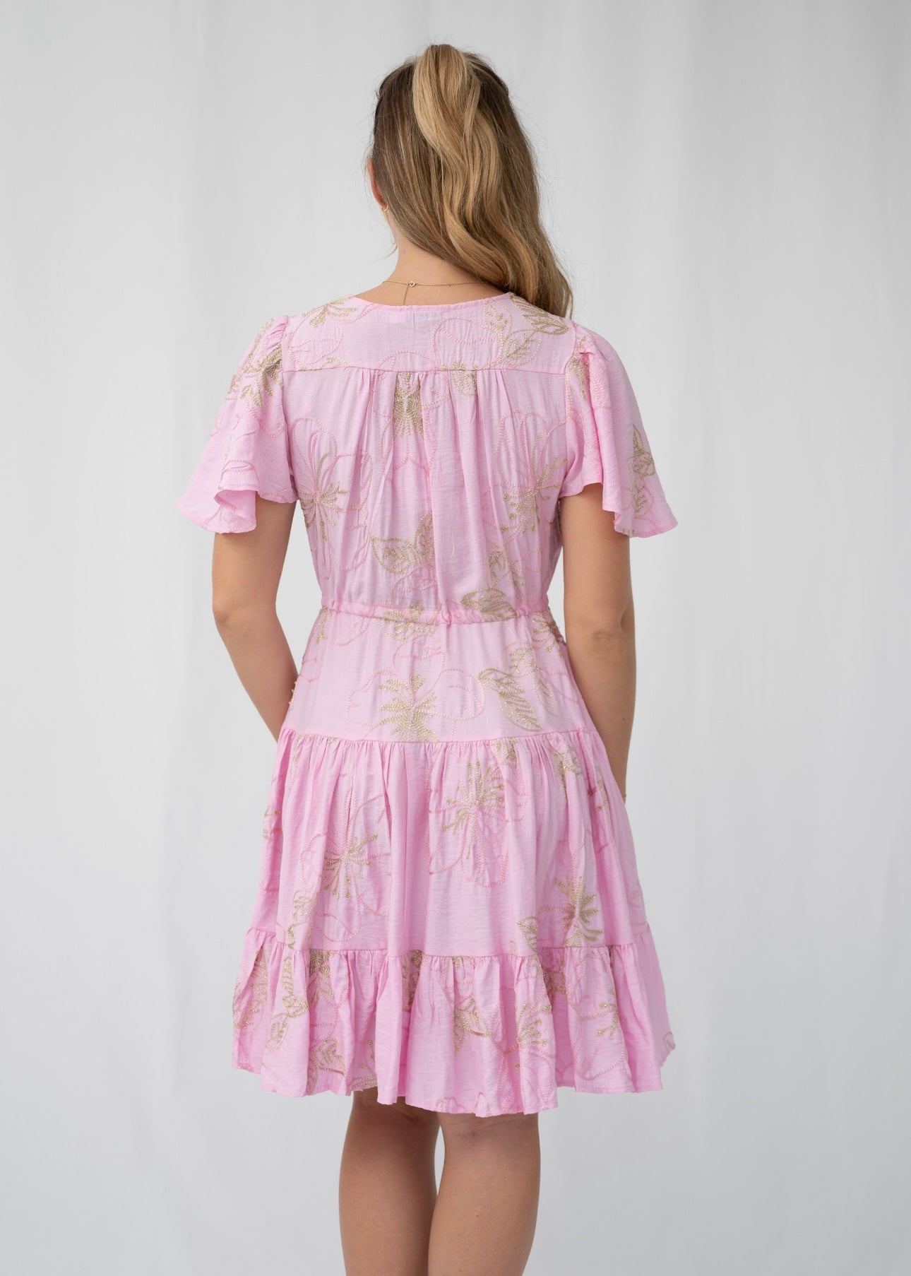 TANISHA MINI DRESS - PINK