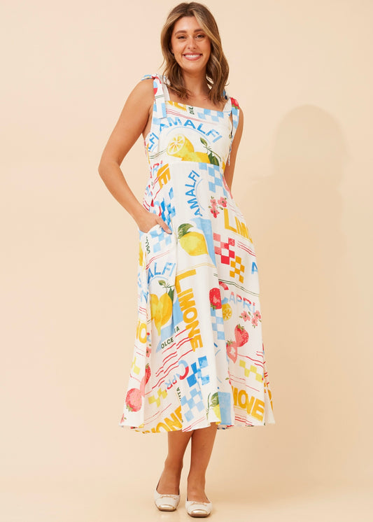 MAZIE MIDI DRESS