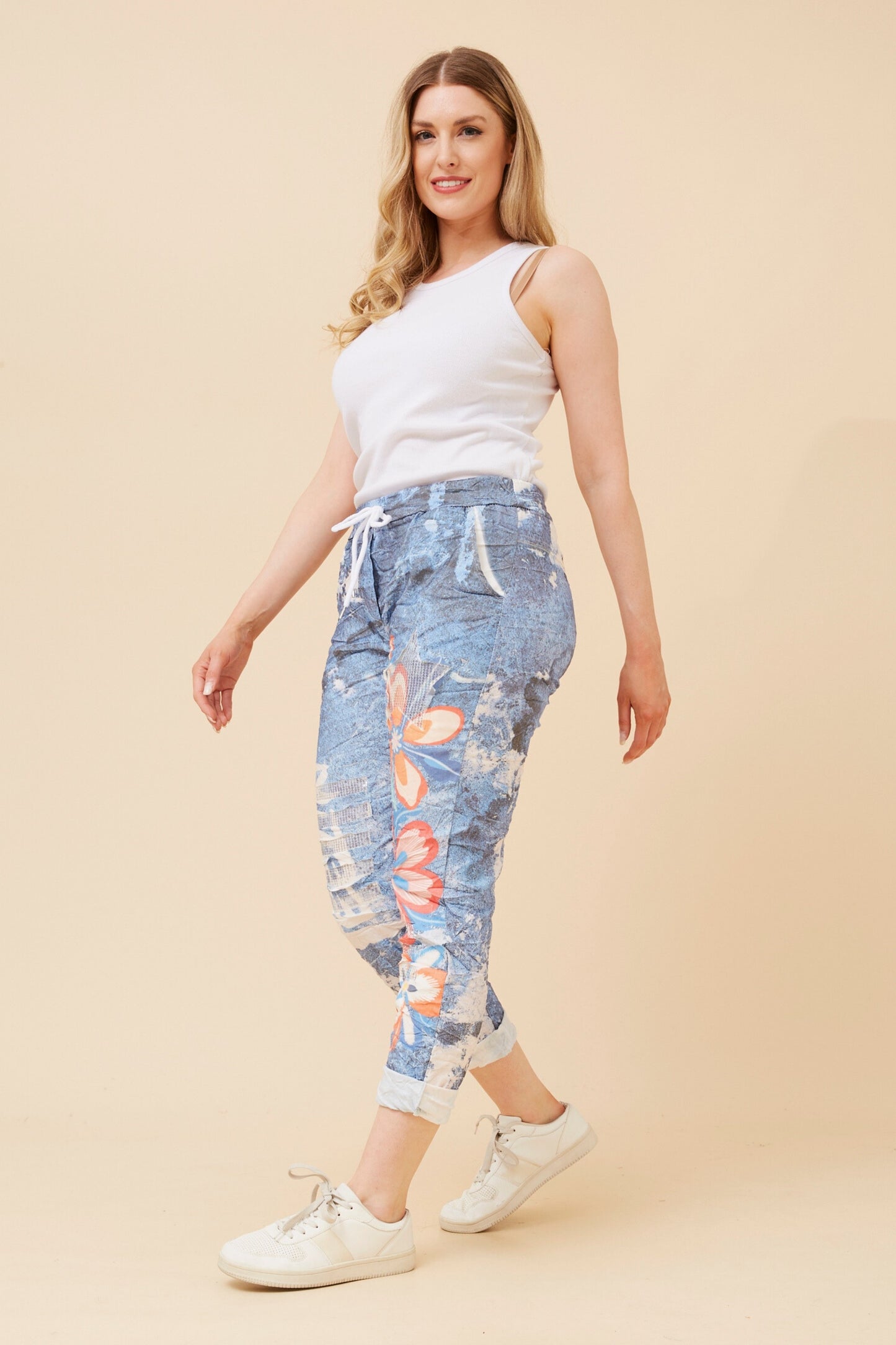 CHERYL PANTS - BLUE