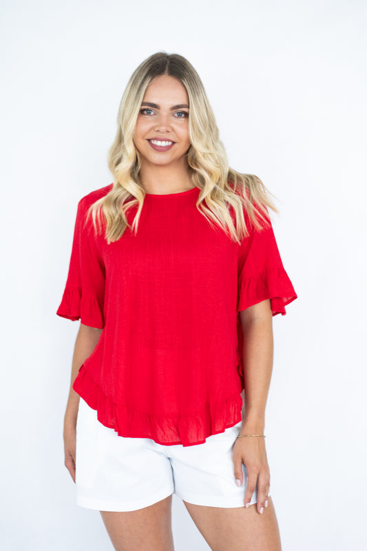 MAREE TOP - RED