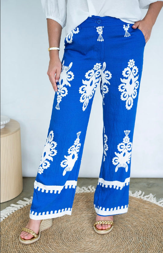 SIARRA PANTS - COBALT BLUE