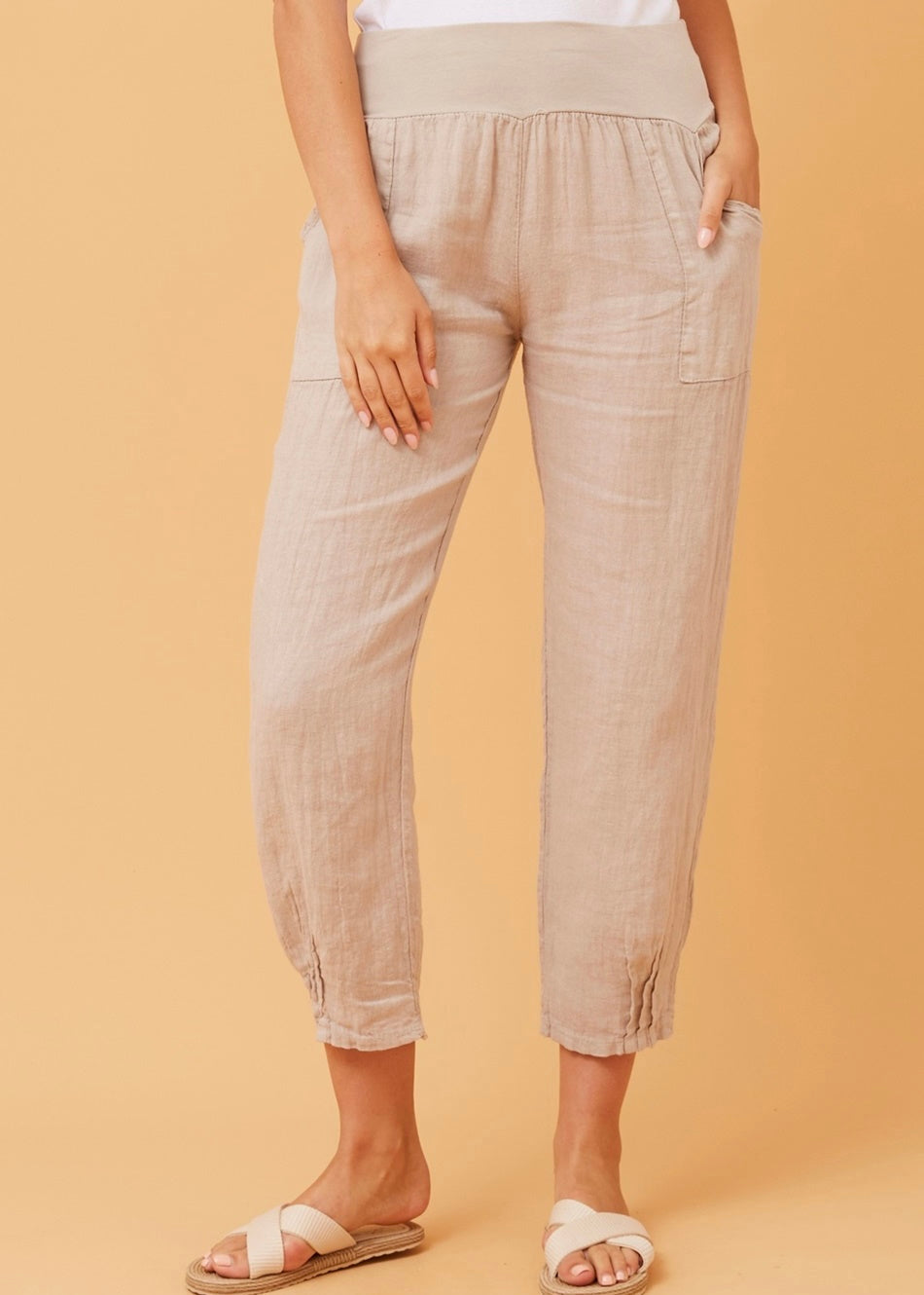 TASH PANTS - LINEN