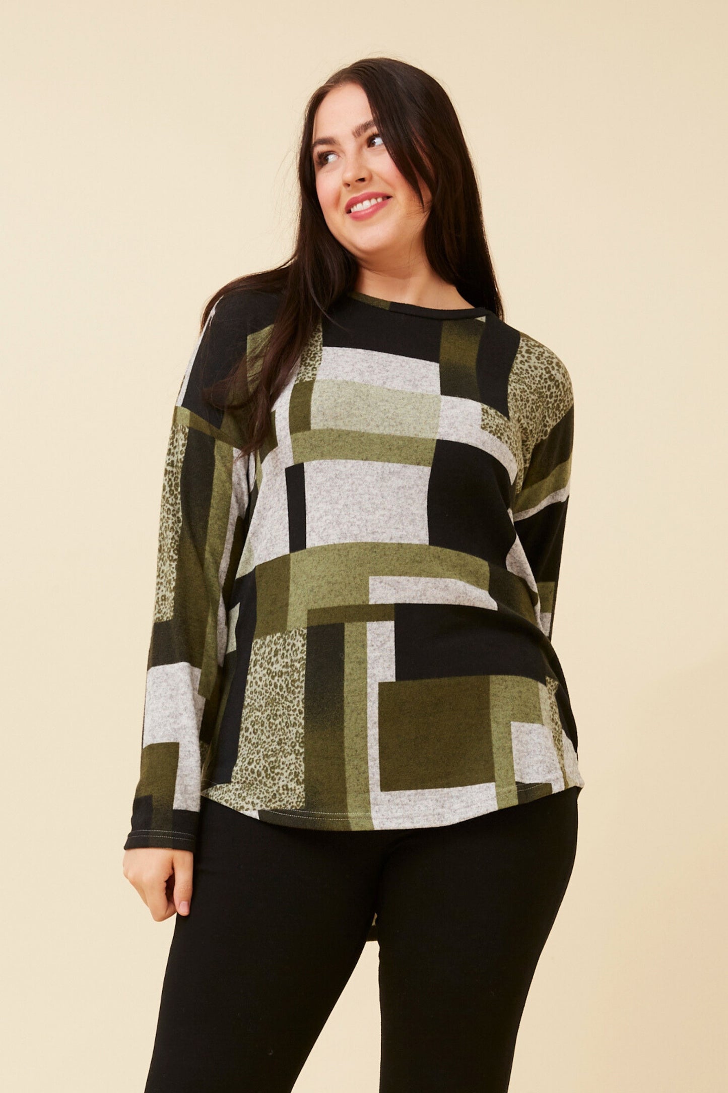 FLORENCE TOP - OLIVE