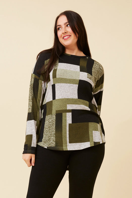 FLORENCE TOP - OLIVE