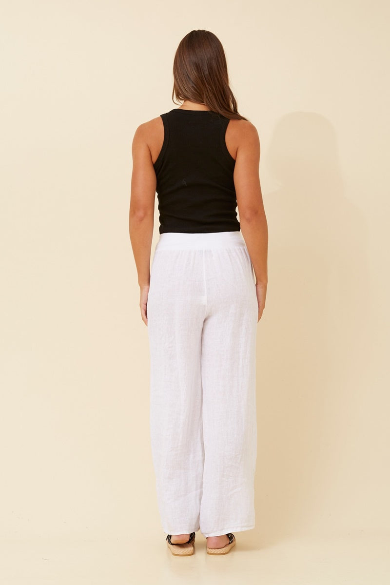 MICHELLE PANTS - WHITE