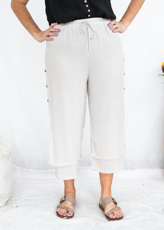 ALINA PANTS - BEIGE
