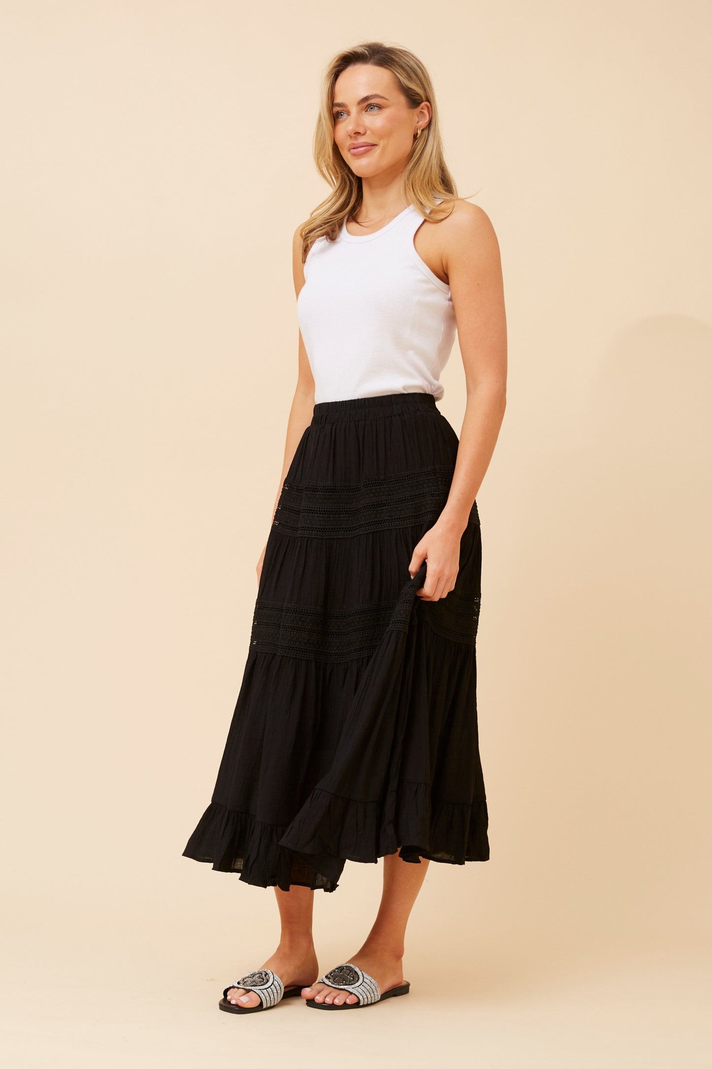 LAINEY SKIRT - BLACK