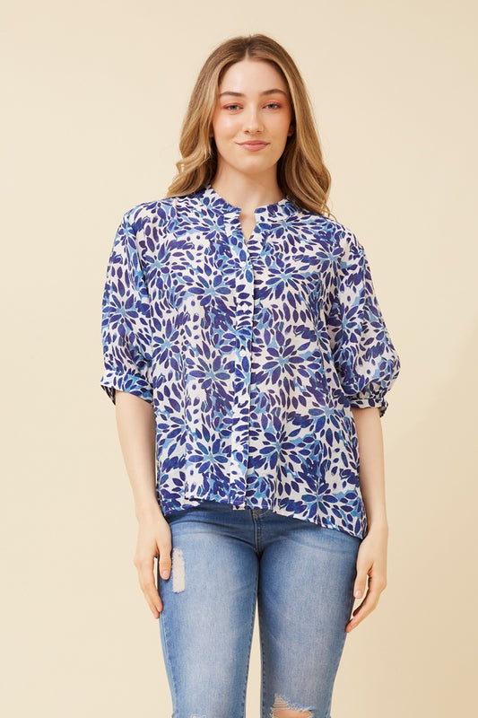 NADIA TOP - BLUE