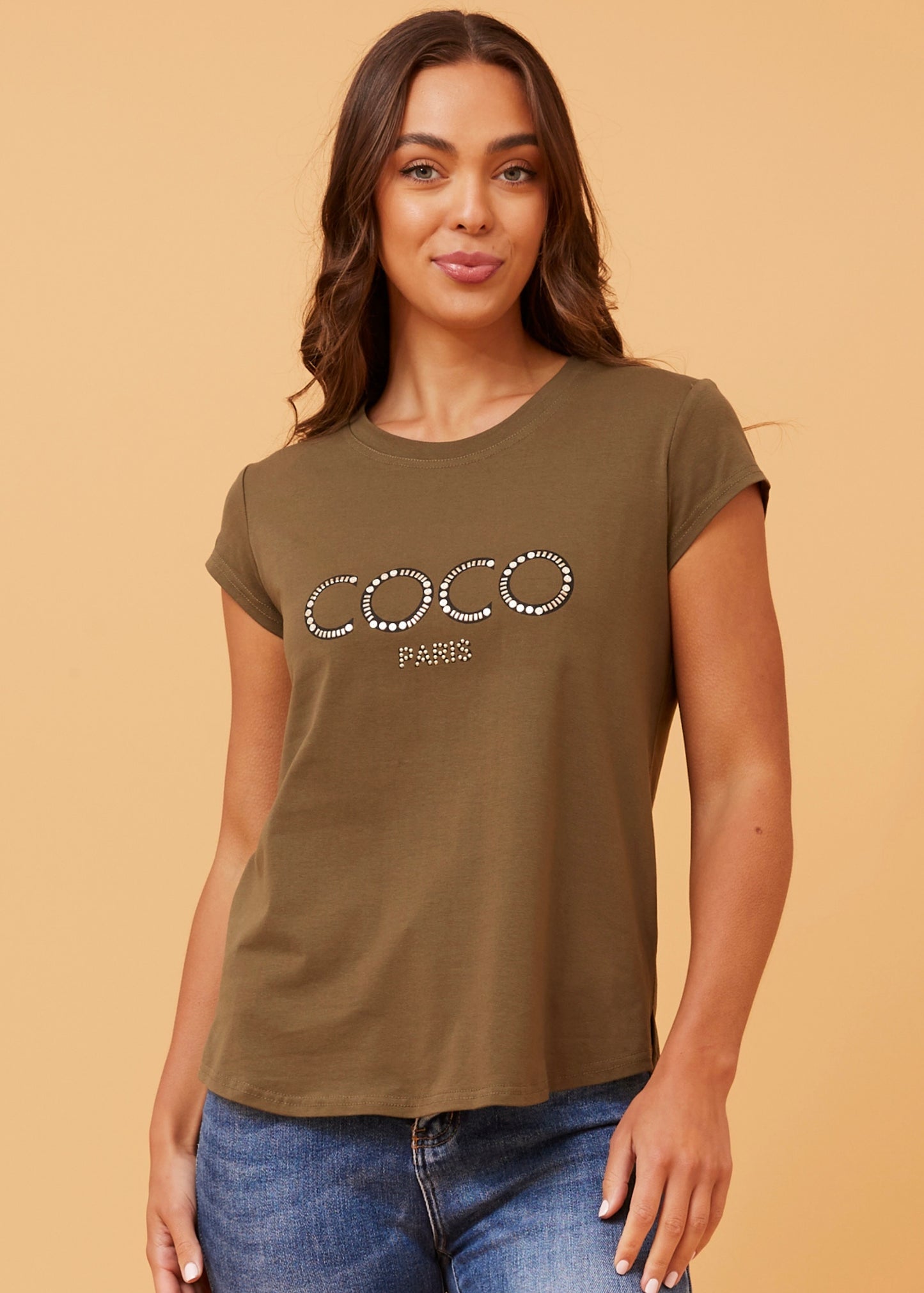 COCO TOP - KHAKI