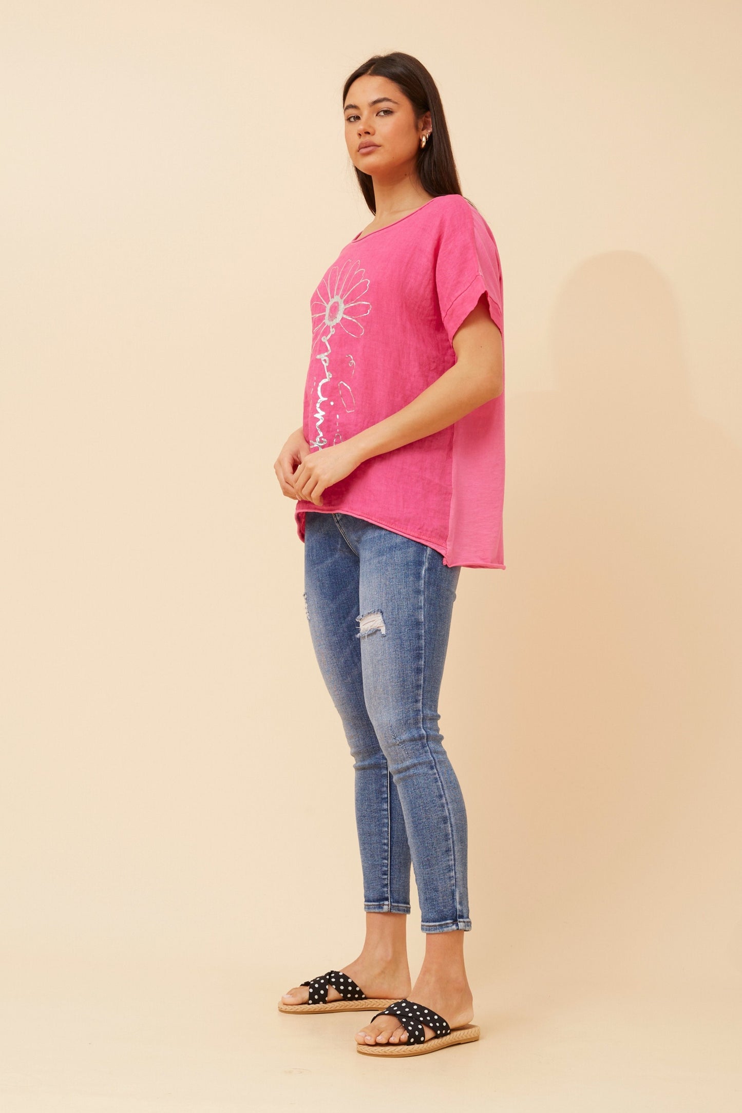 JOVIE TOP - FUCHSIA