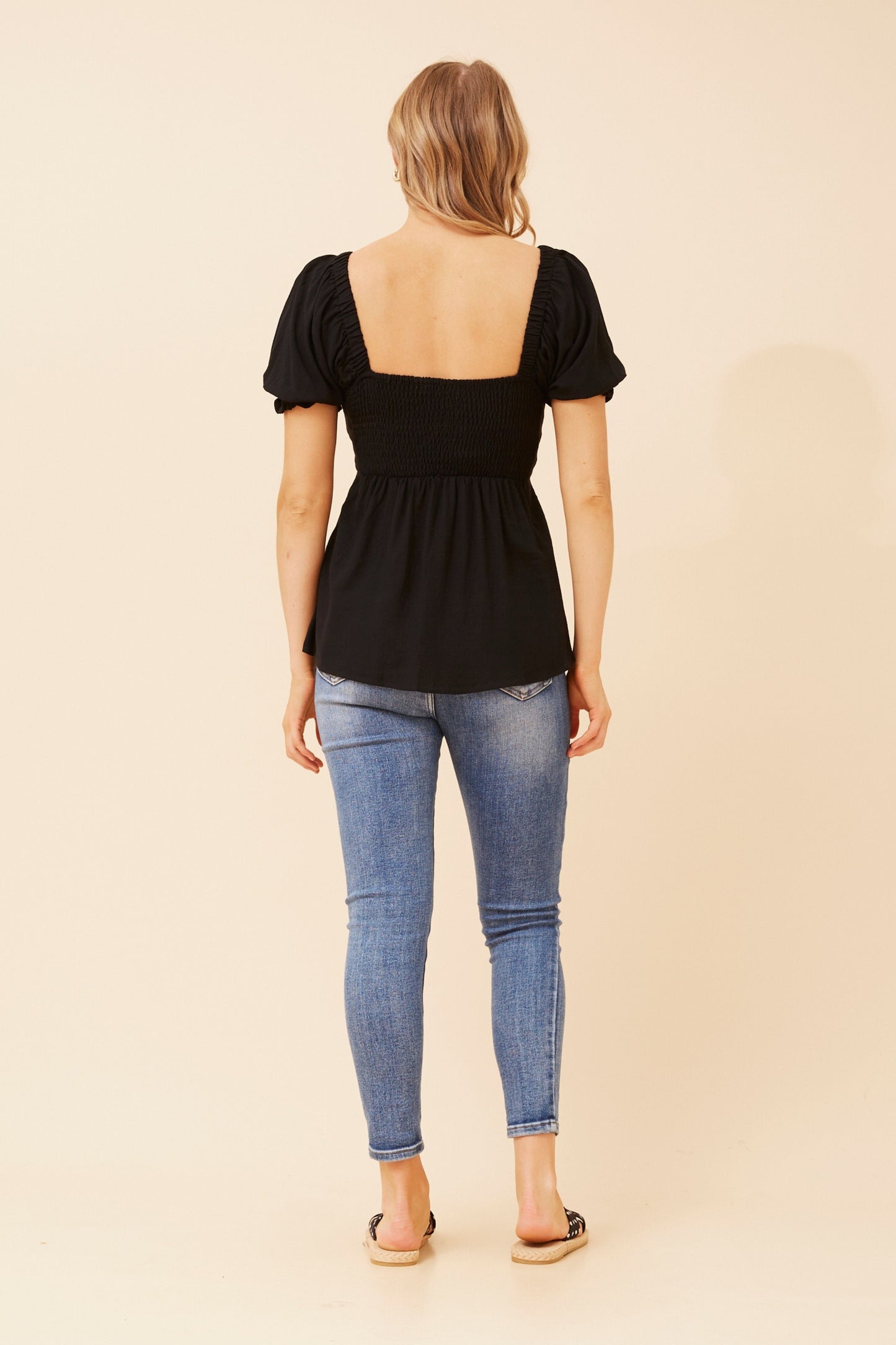 WINONA TOP - BLACK