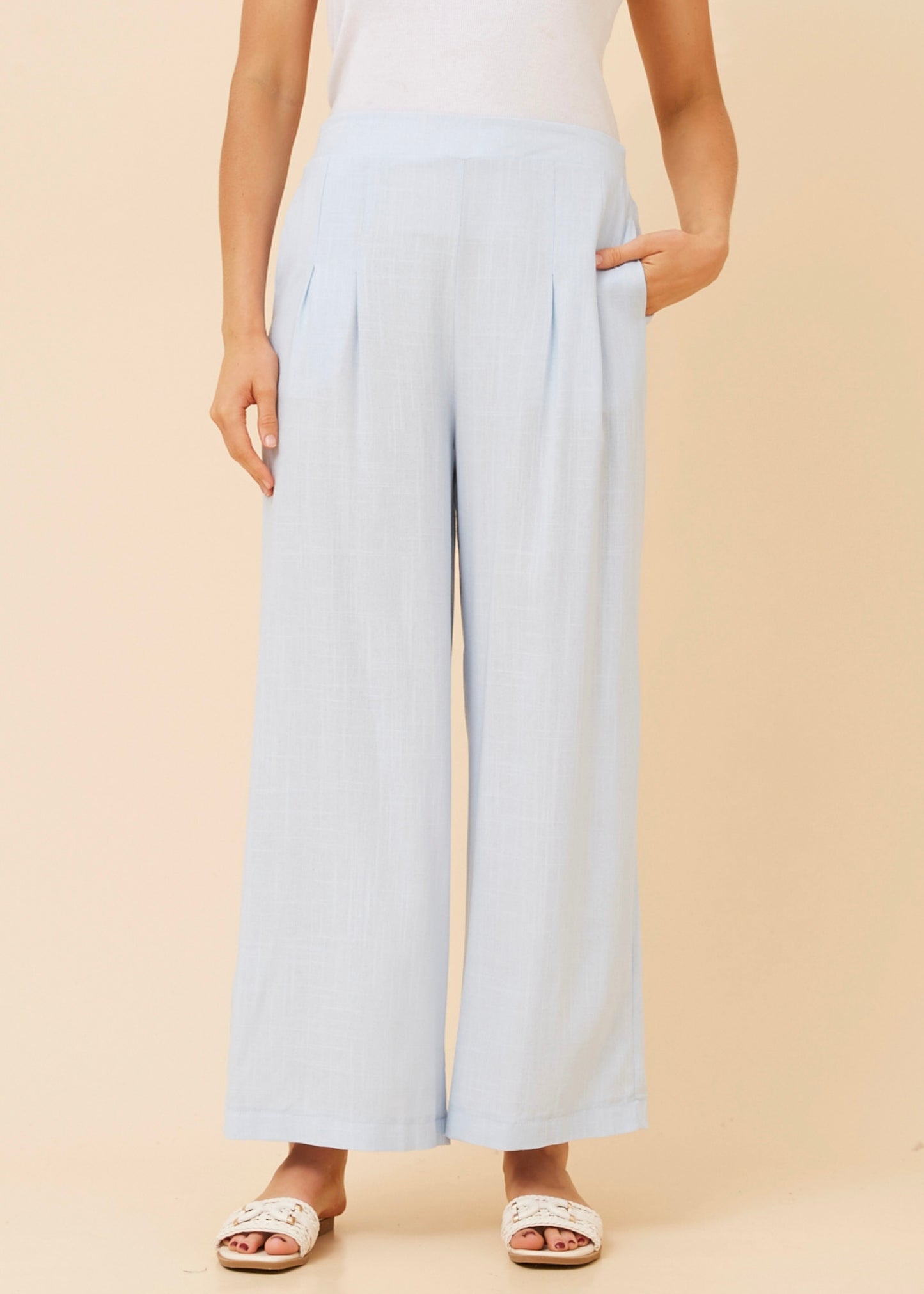 ELODIE PANTS - SKY BLUE