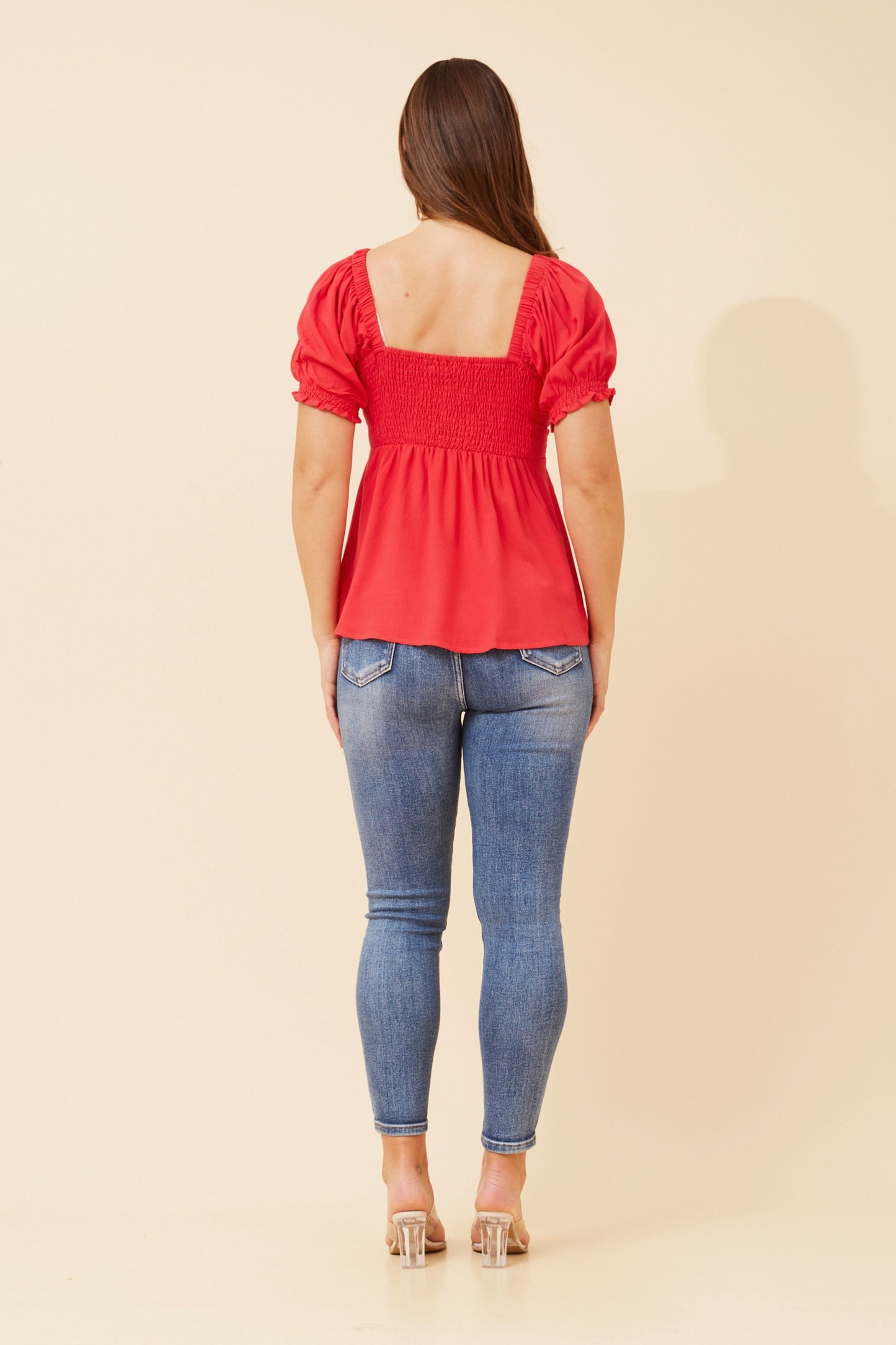 WINONA TOP - RED
