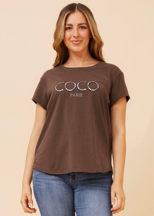 COCO TOP - CHOCOLATE