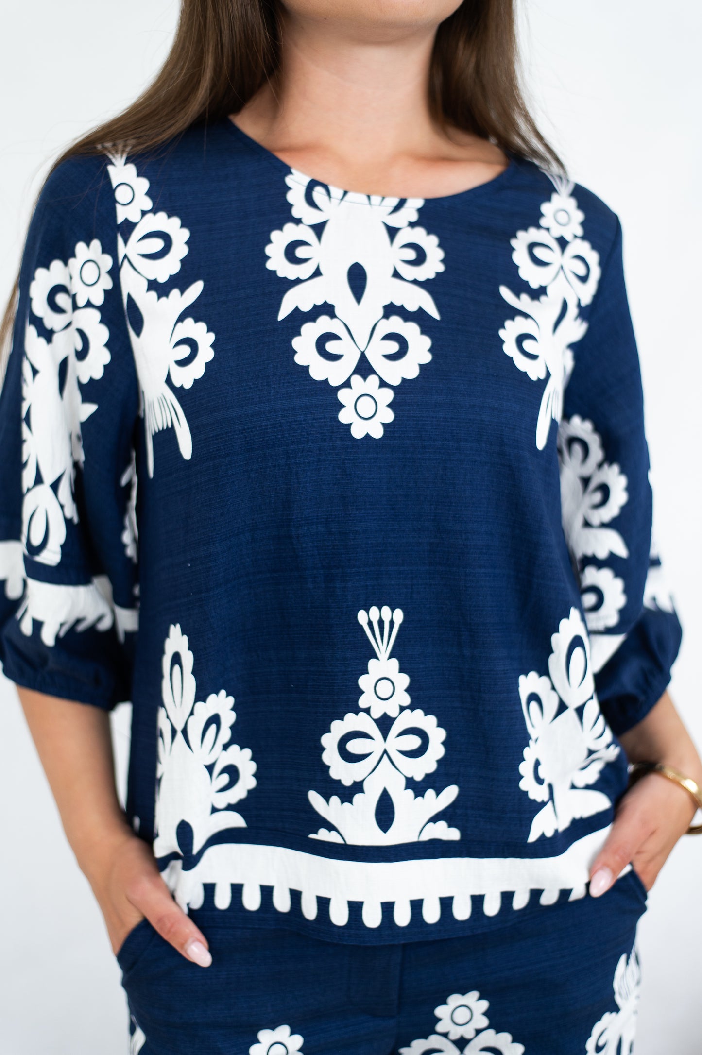 SIARRA TOP - NAVY