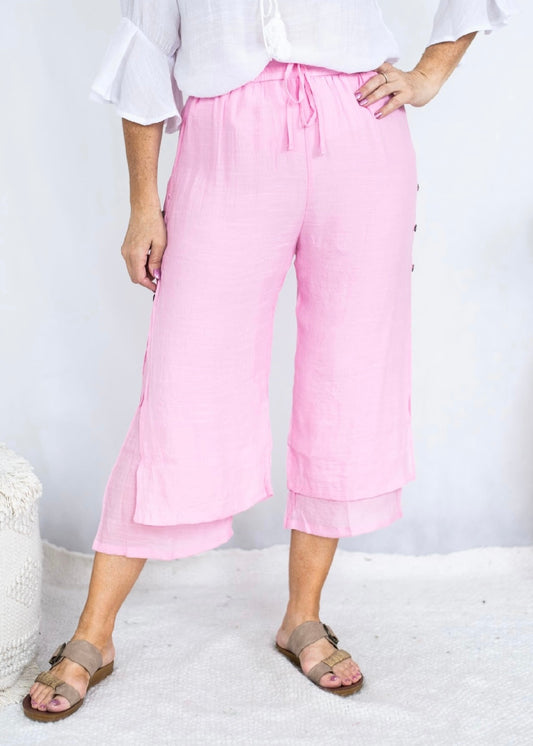 ALINA PANTS - BABY PINK