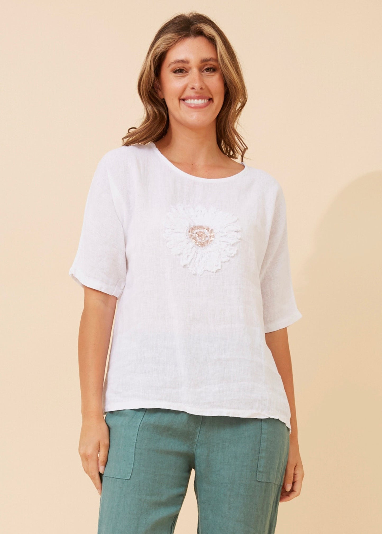 LAUREN TOP - WHITE