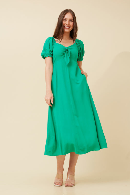 WINONA MIDI DRESS - JADE