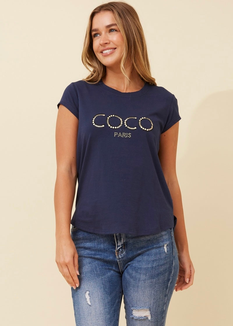 COCO TOP - NAVY