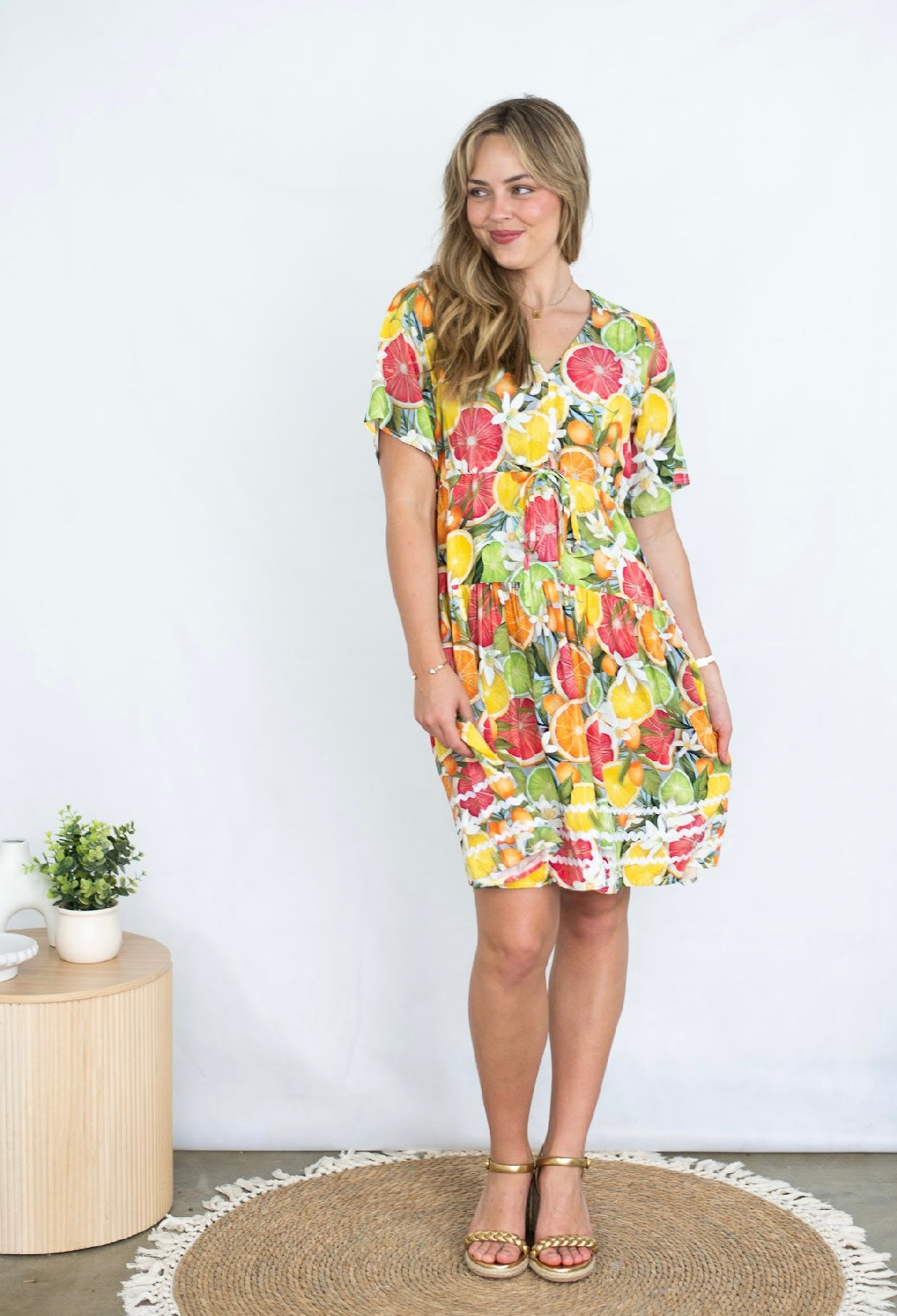 CITRUS MINI DRESS | RIC RAC