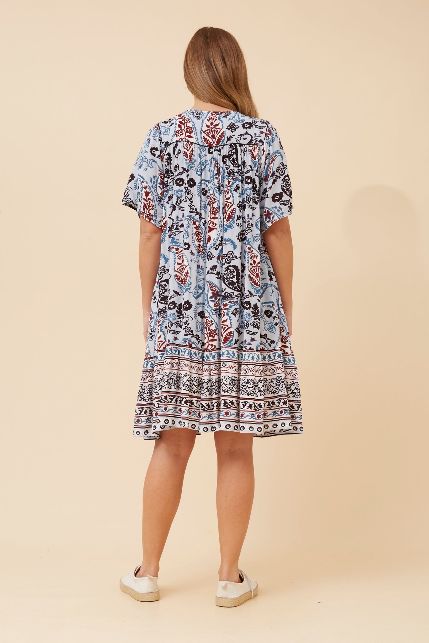 JUDIE MINI DRESS - BLUE